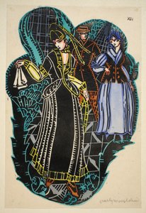 Seaside Fashion, Plate 12, Book 12, illustration from 